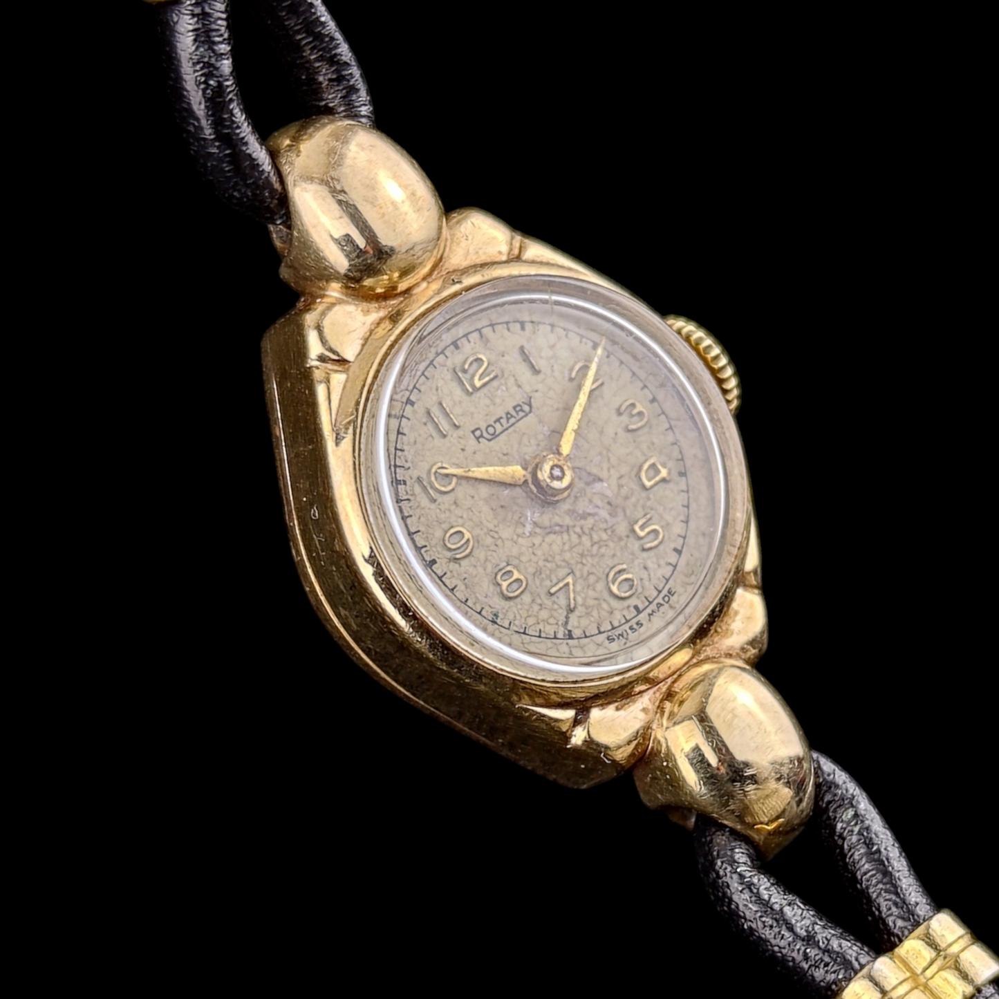 Rotary Cocktail 9k Gold