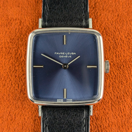 Favre-Leuba Blue Sunburst