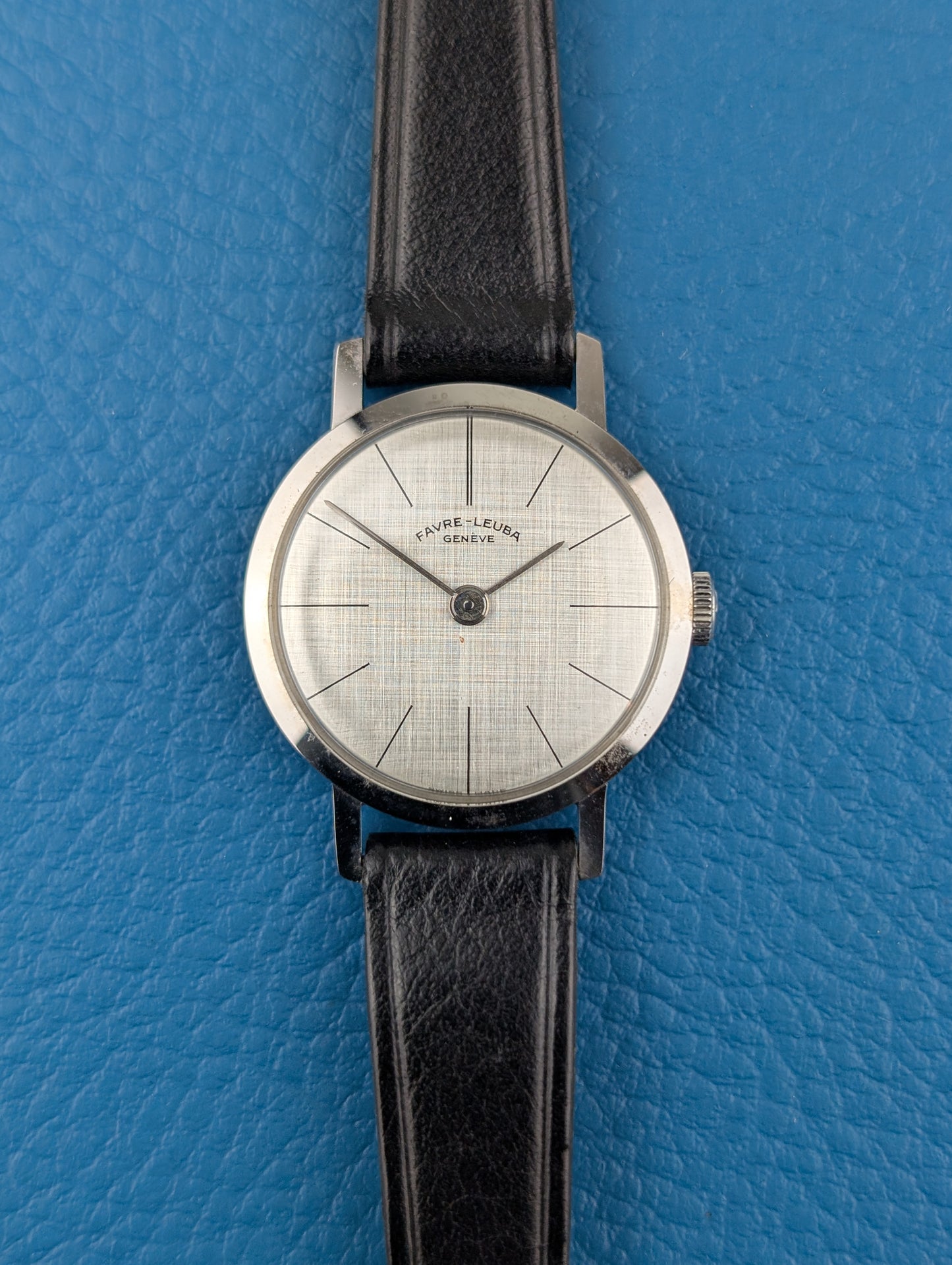 Favre-Leuba Silver Linen