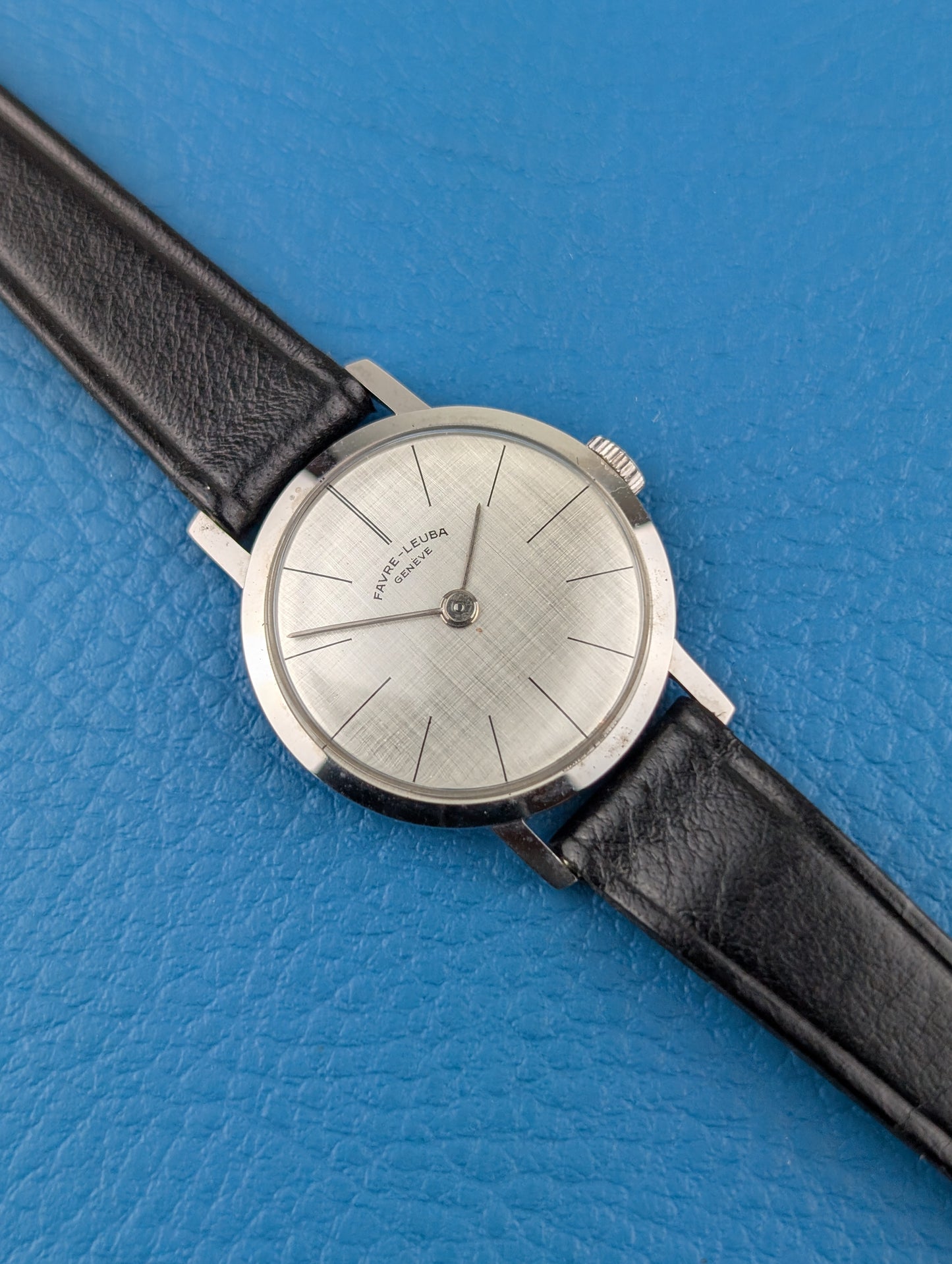 Favre-Leuba Silver Linen