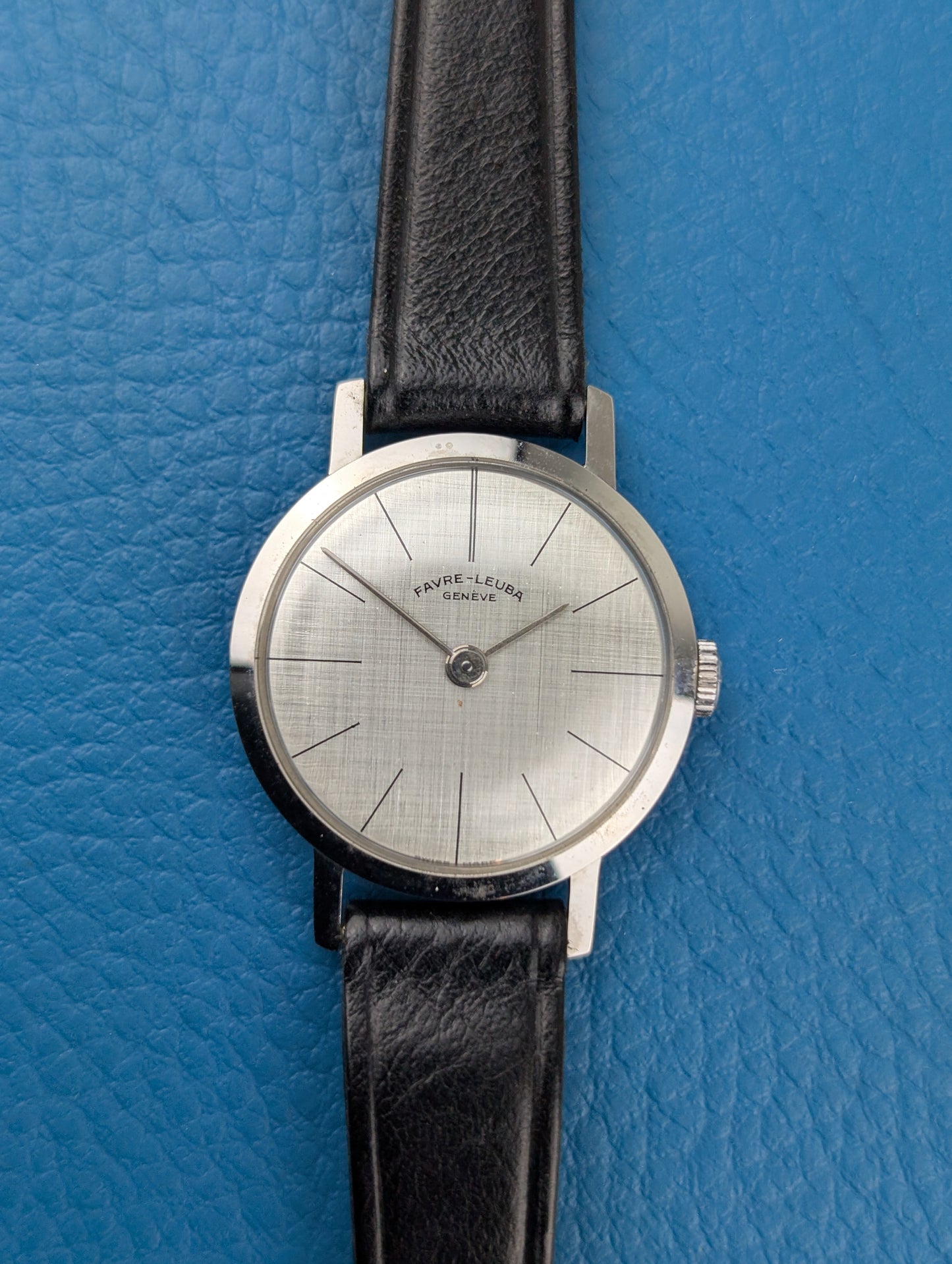 Favre-Leuba Silver Linen