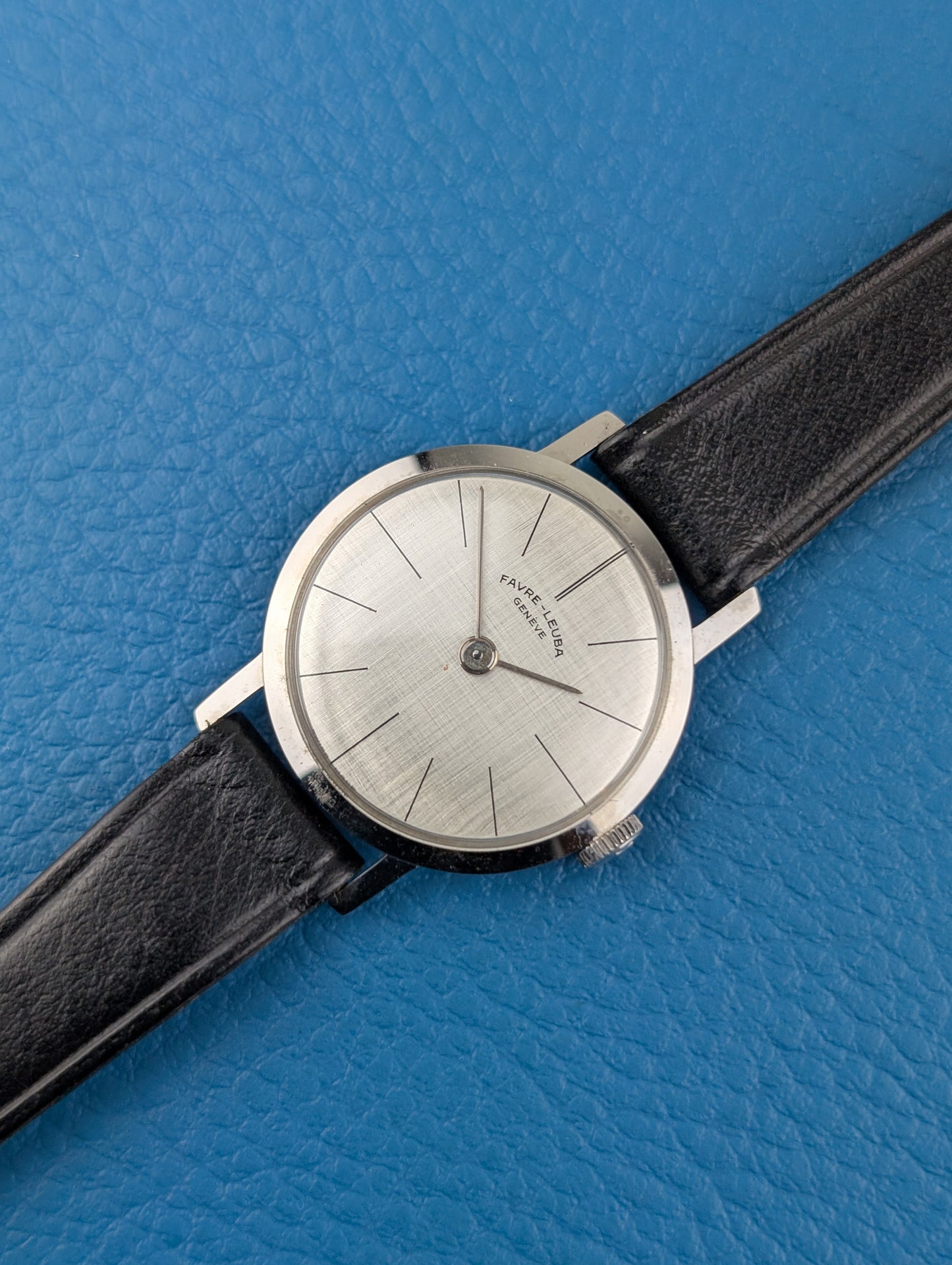 Favre-Leuba Silver Linen