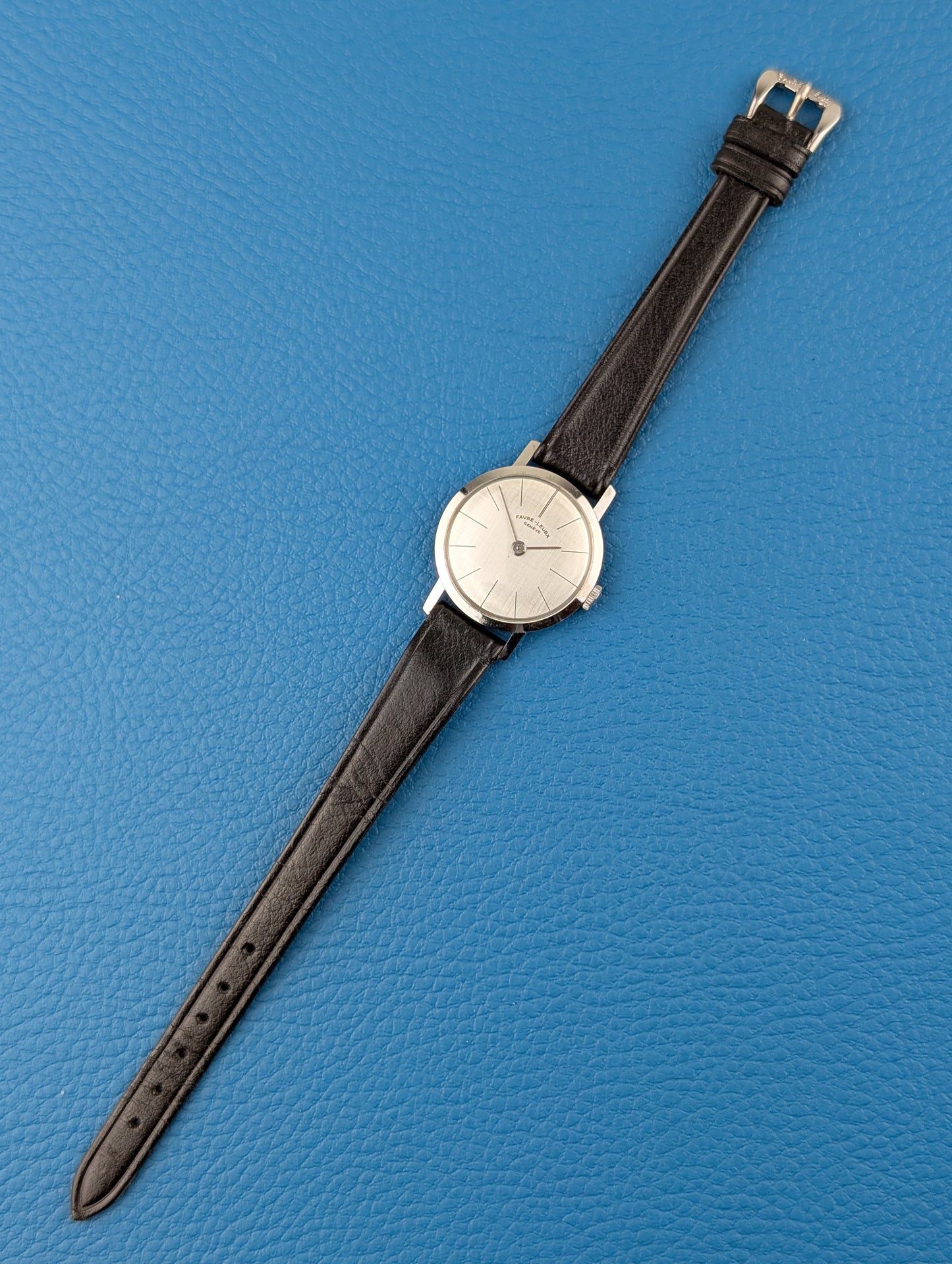 Favre-Leuba Silver Linen