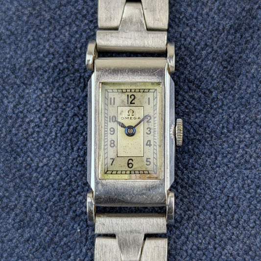 Omega Rectangle Art Deco