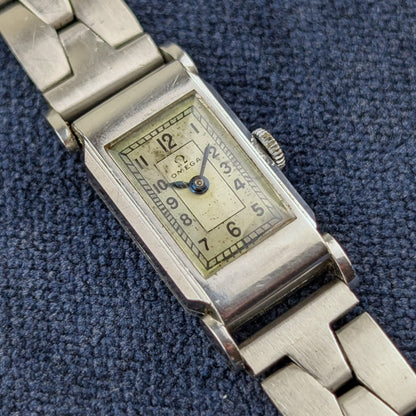 Omega Rectangle Art Deco