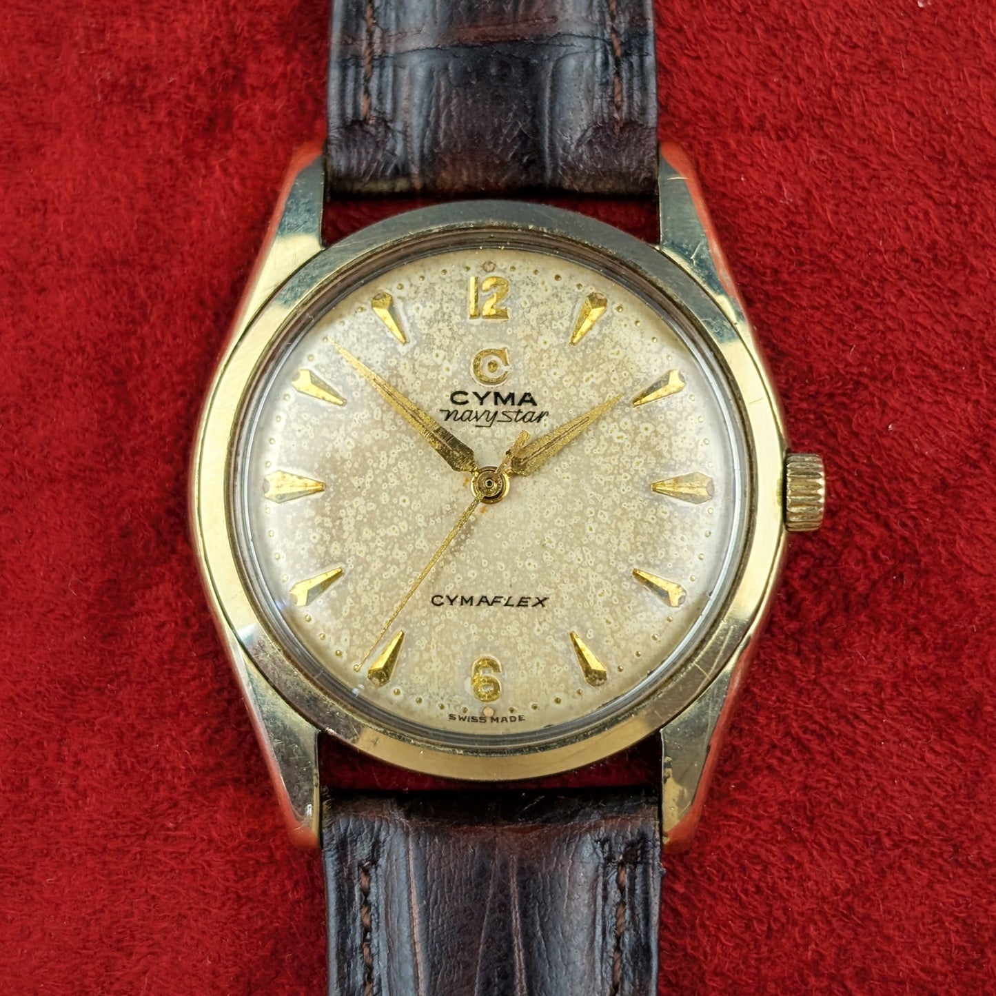 Cyma Navystar 1958 Billard Club Fribourg