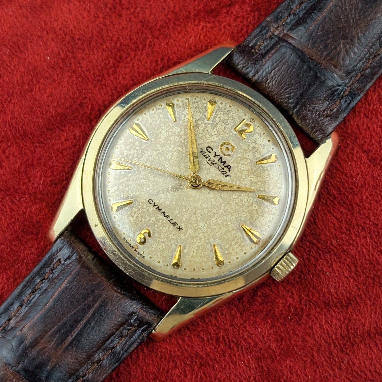 Cyma Navystar 1958 Billard Club Fribourg