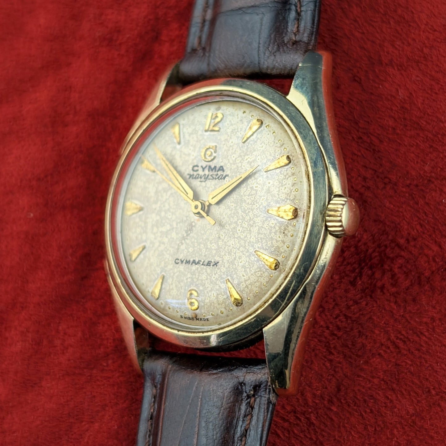 Cyma Navystar 1958 Billard Club Fribourg