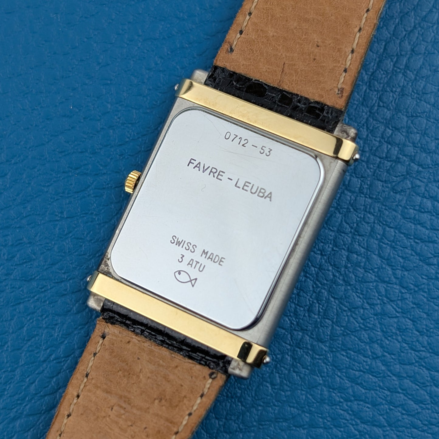 Favre-Leuba Rectangle Quartz