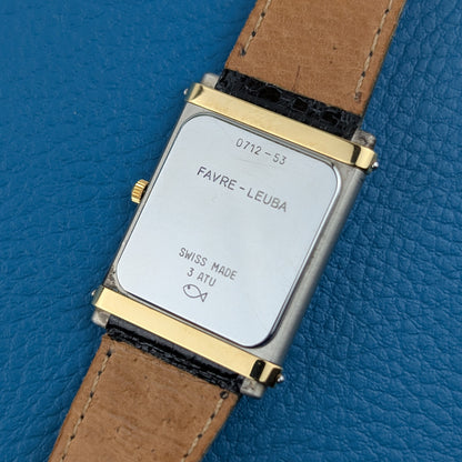 Favre-Leuba Rectangle Quartz