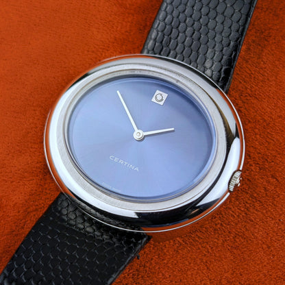 Certina Blue Sunburst