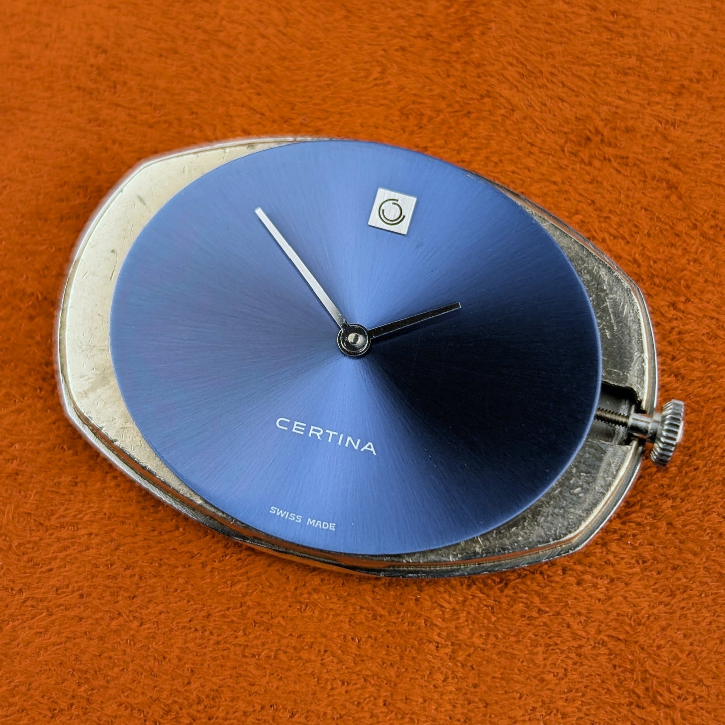 Certina Blue Sunburst