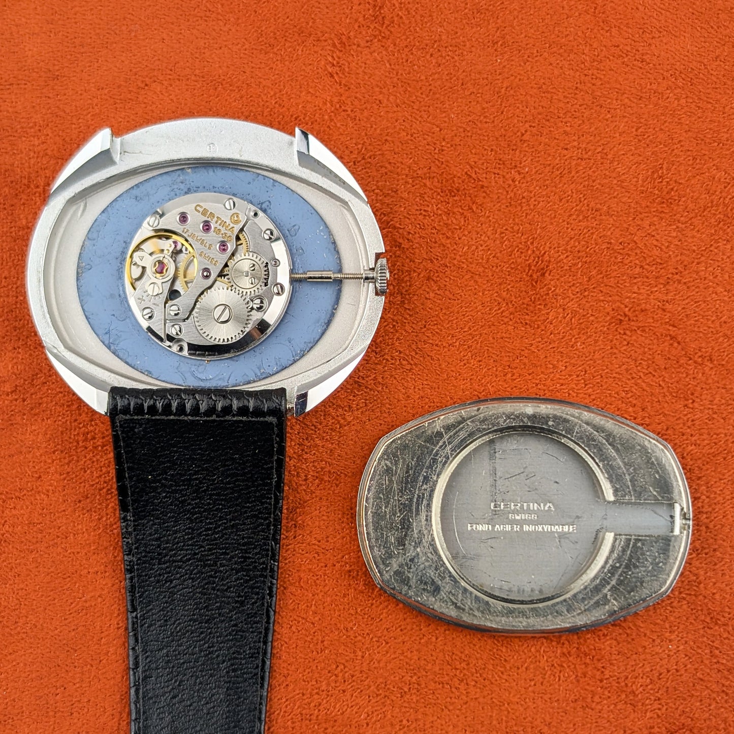 Certina Blue Sunburst