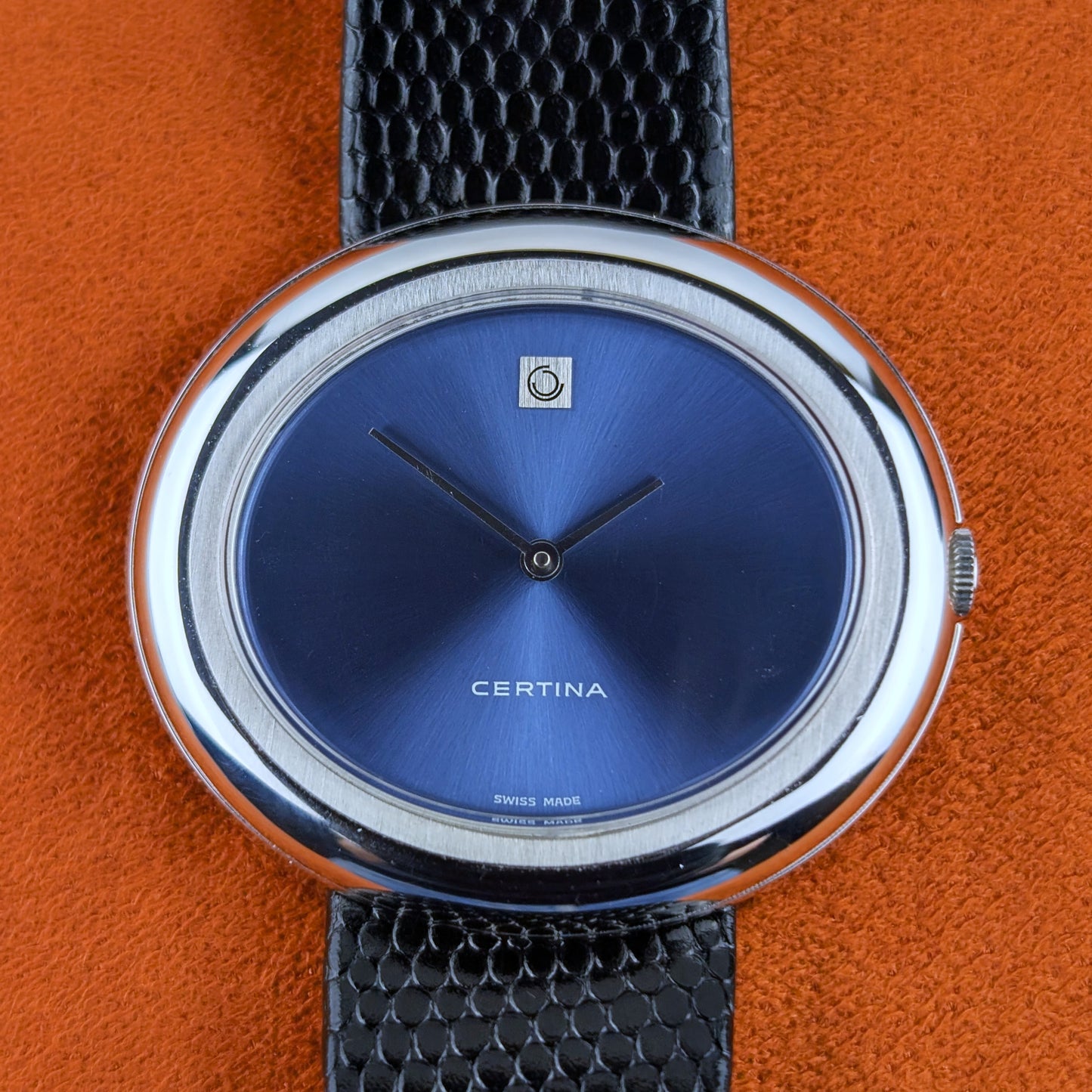 Certina Blue Sunburst