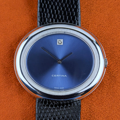 Certina Blue Sunburst