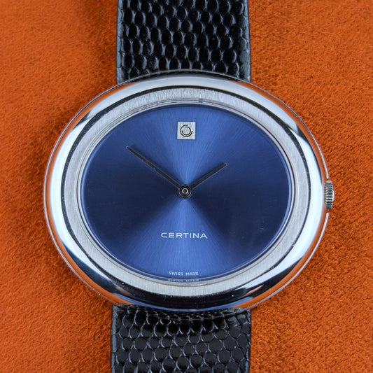 Certina Blue Sunburst