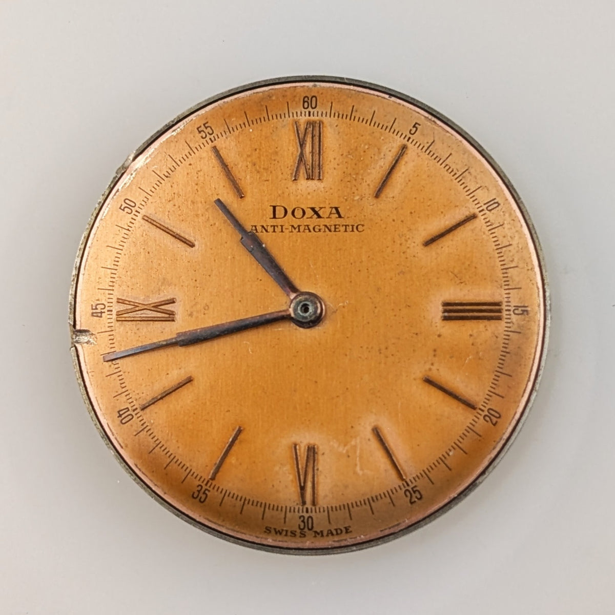 Doxa Anti-Magnetic Movement Dial and Hands