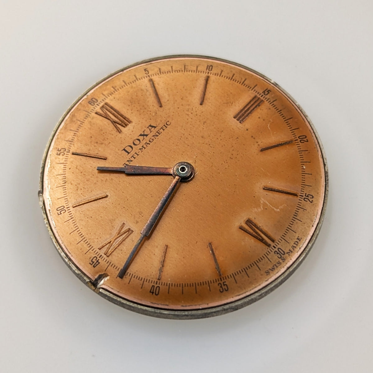 Doxa Anti-Magnetic Movement Dial and Hands