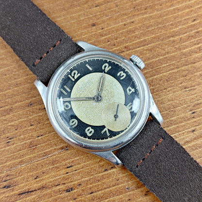 CERTINA Labora Bull's Eye - 1940s - Cal. KF 320 - Steel Case