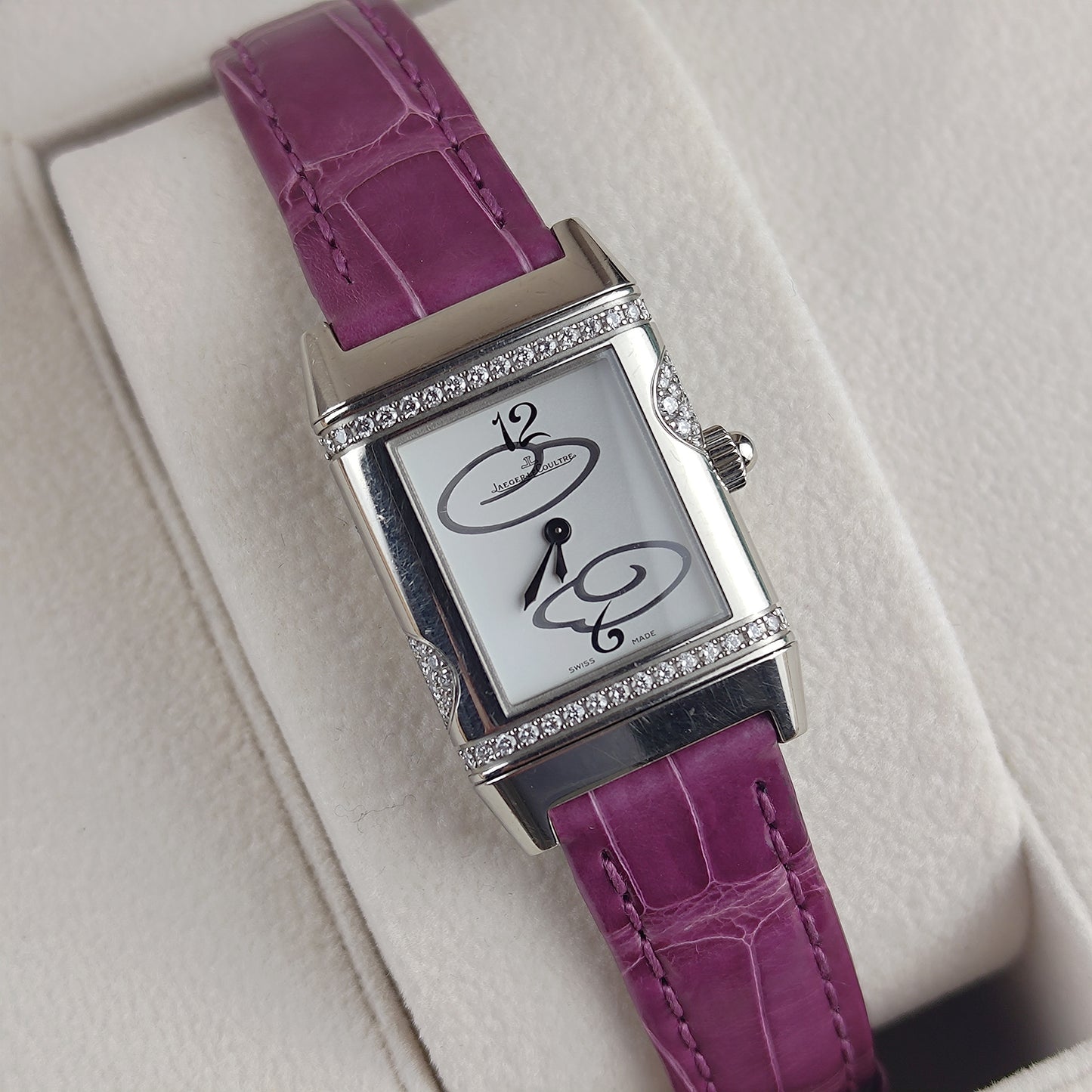 Jaeger-Lecoultre Reverso Florale - 18k White gold