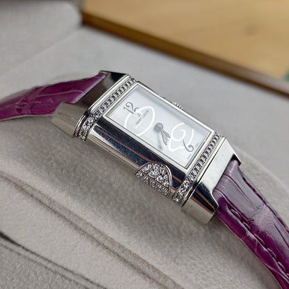 Jaeger-Lecoultre Reverso Florale - 18k White gold