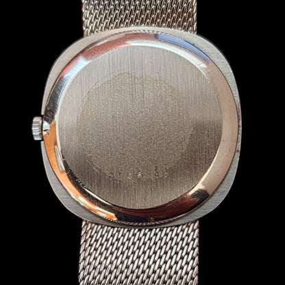 Favre-Leuba Mesh Ellipse - Integrated Bracelet - 1980s
