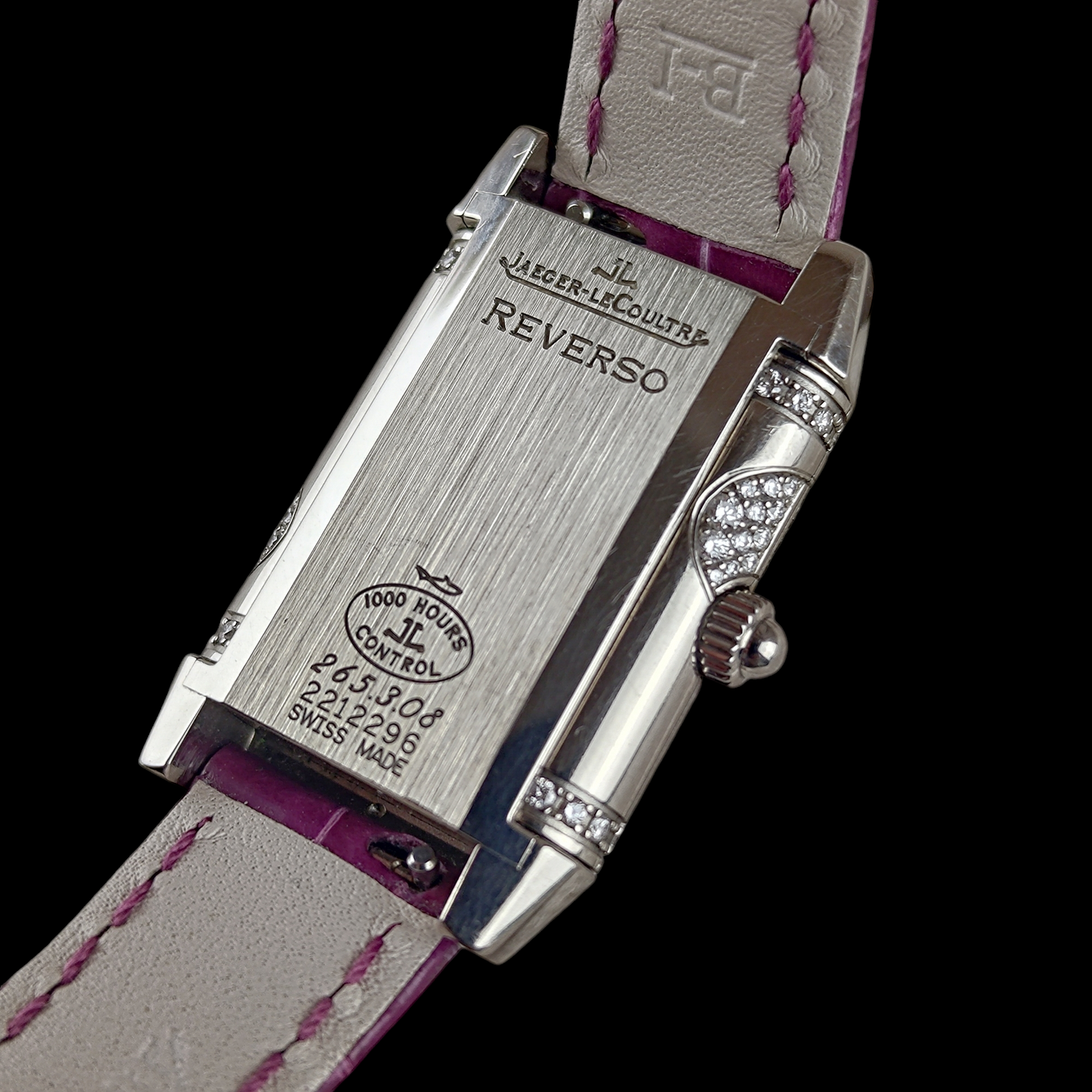 Jaeger-Lecoultre Reverso Florale - 18k White gold