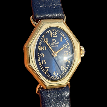 Dreffa Cocktail Watch - 18K Gold - 1970s