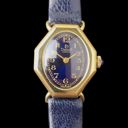 Dreffa Cocktail Watch - 18K Gold - 1970s