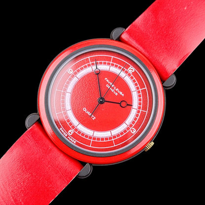 Favre-Leuba "Red Sector" Quartz - 1980s