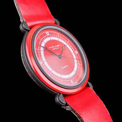 Favre-Leuba "Red Sector" Quartz - 1980s