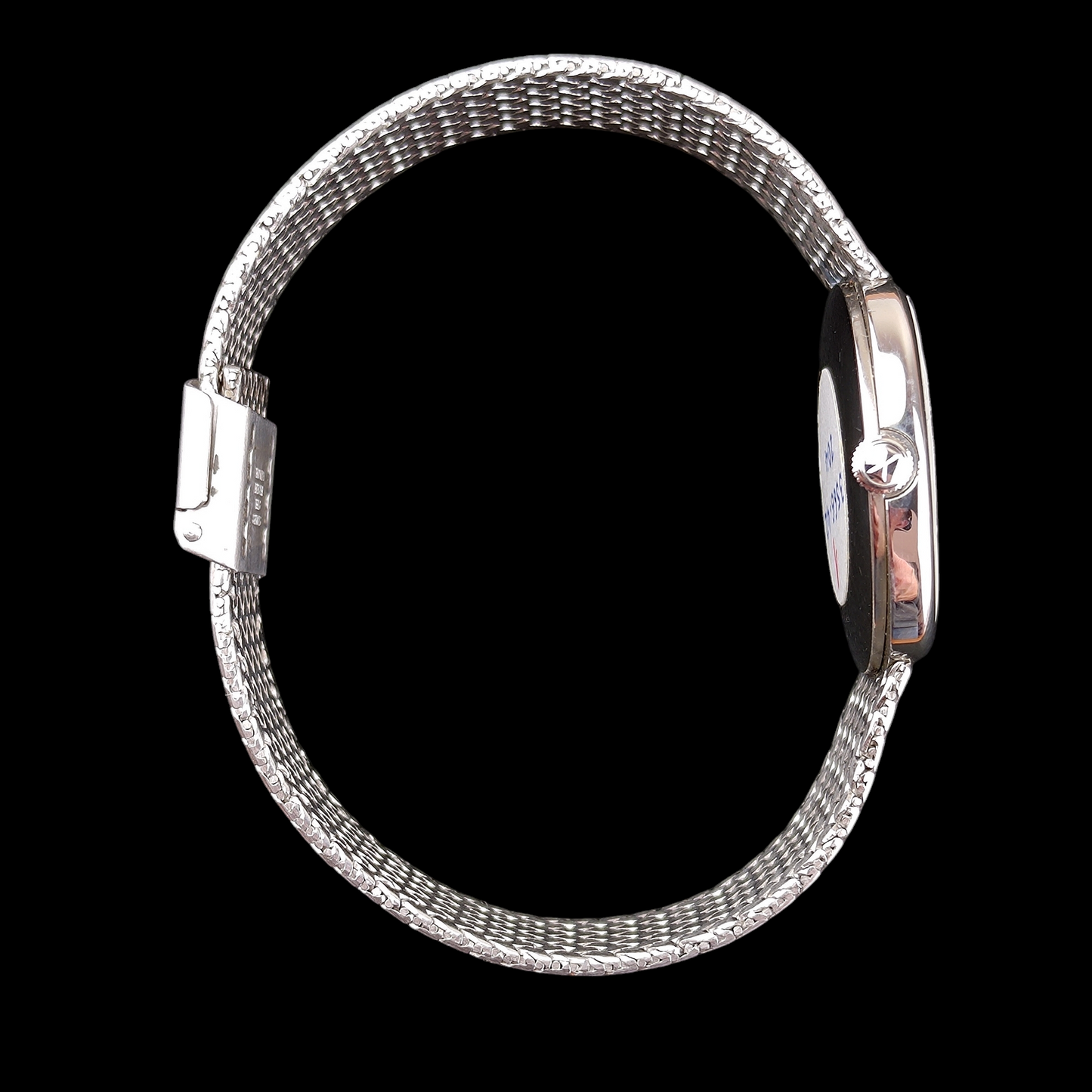 Favre-Leuba Silver Bark - Integrated Bracelet - 1980s