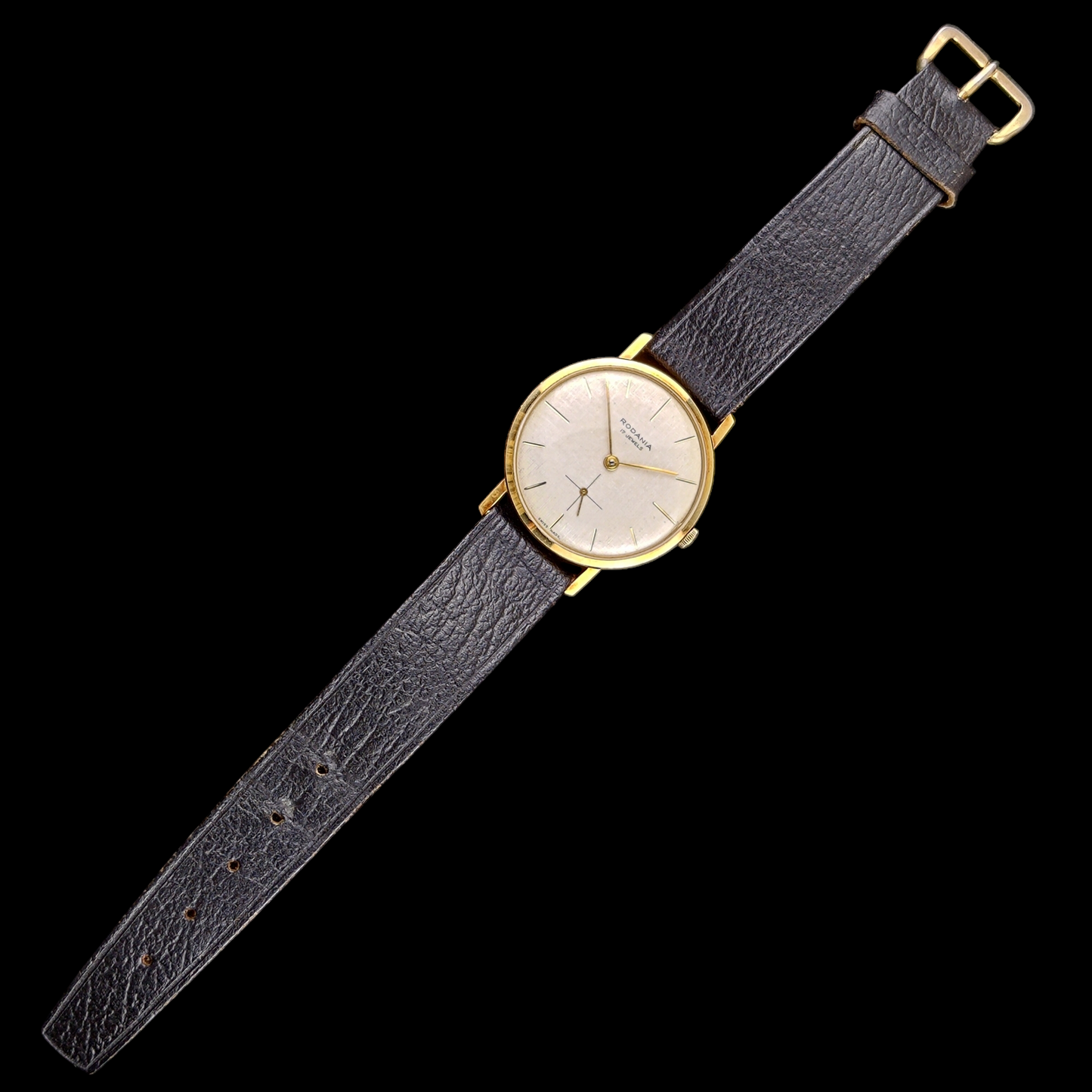 Rodania - Linen Dial - 18k gold